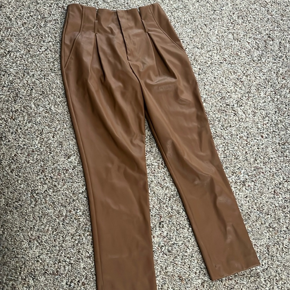Cute pleather pants